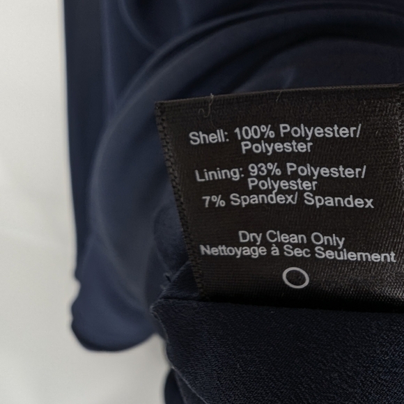 Dress the Population Bridal Maxi Gown Evening Dress Formal Bridesmaid Navy NWT - Picture 7 of 9